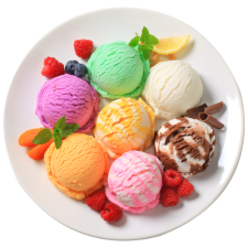 plate-ice-cream